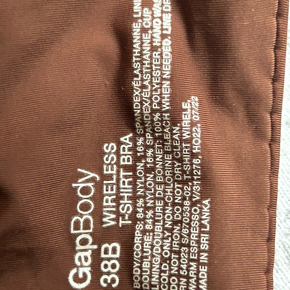 Gap wireless bra. Size 36B